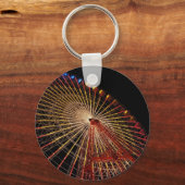 Big Wheel Funfair Night.jpg Sleutelhanger (Voorkant)