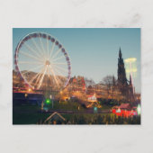Big Wheel in Edinburgh Briefkaart (Voorkant)