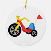 Big Wheel Keramisch Ornament (Voorkant)