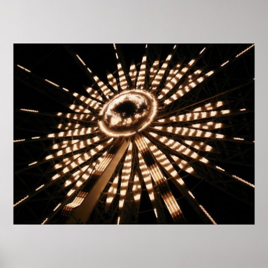 Big Wheel kerstster Poster (Voorkant)