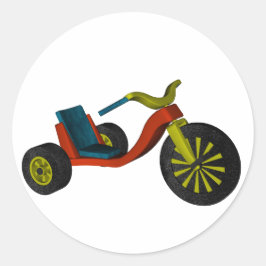 Big Wheel Ronde Sticker
