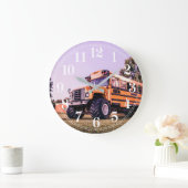 Big Wheel School Bus Grote Klok (Huis)