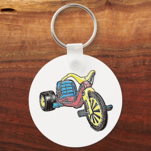 Big Wheel Sleutelhanger (Voorkant)