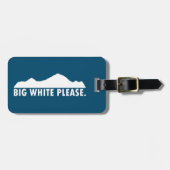 Big White, alsjeblieft Bagagelabel (Voorkant horizontaal)