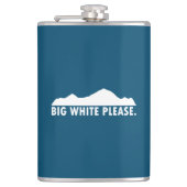 Big White, alsjeblieft Heupfles (Voorkant)