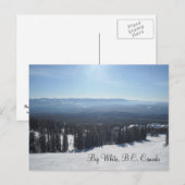 Big White, B.C. Canada Briefkaart (Voorkant / Achterkant)