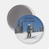 Big White, B.C. Canada Magneet (Voorkant / Achterkant)