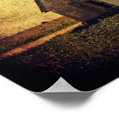 Big White Barn Digital Art Poster (Hoek)