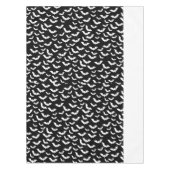 Big White Bats Halloween Tablecloth Tafelkleed (Voorkant)