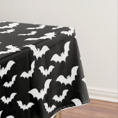 Big White Bats Halloween Tablecloth Tafelkleed (Voorbeeld)