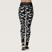 Big White Bats Pants Leggings (Achterkant)