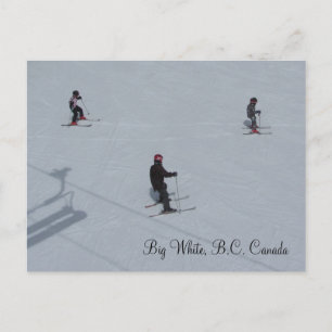 Big White, BC Canada Briefkaart