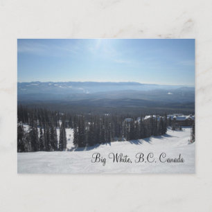 Big White, BC Canada Briefkaart