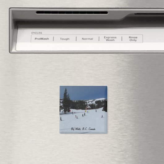 Big White, BC Canada Magneet (Insitu (Vaatwasser))