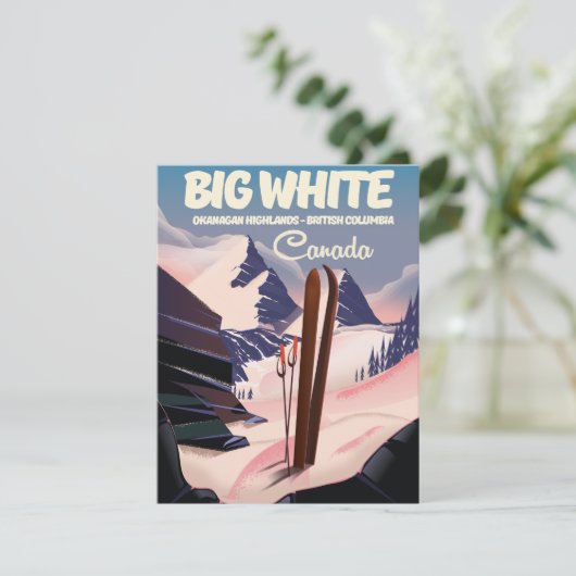 Big White British Columbia Canada ski. (Staand voorkant)