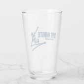 Big White British Columbia Skier Glas (Achterkant)