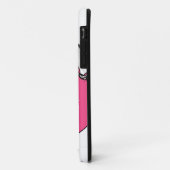 Big White Canada roze snowboard iPhone 5 hoesje (Achterkant/links)
