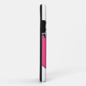 Big White Canada roze snowboard iPhone 5 hoesje (Achterkant/rechts)