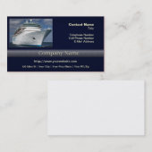 Big White Cruise Ship Visitekaartje (Voorkant / Achterkant)