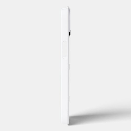 Big White en Black Polka Dots Case-Mate iPhone Case (Achterkant / Rechts)