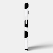 Big White en Black Polka Dots Case-Mate iPhone Case (Achterkant / Rechts)