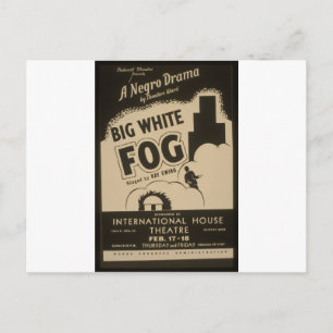 Big White Fog Briefkaart