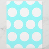 Big White Polka Dots Flyer (Voorkant)
