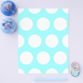 Big White Polka Dots Flyer (Enkel)