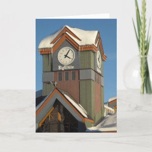 Big White Ski Resort Feestdagen Kaart