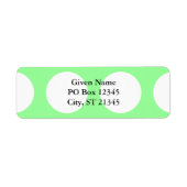 Big White Stippen Etiket (Voorkant)