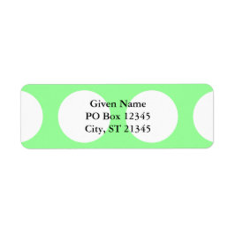 Big White Stippen Etiket