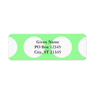 Big White Stippen Etiket