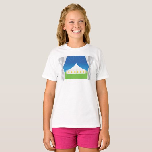 Big White Tent T-Shirt (Voorkant volledig)