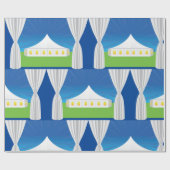 Big White Tent Wrapping Paper Cadeaupapier (Vlak)