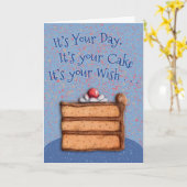 Big Wish Kaart (Gele Bloem)