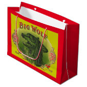 Big Wolf sigarenlabel Groot Cadeauzakje (Voorkant Gekanteld)