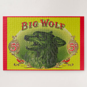 Big Wolf sigarenlabel Legpuzzel