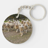 Big Wooly Sheep Marching in, Sleutelhanger (Achterkant)