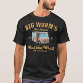 Big Worms Ice Cream Wat Chu wilt Premium T-shirt (Voorkant)