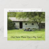Big Yard - Kaart voor adreswijziging (Voorkant / Achterkant)