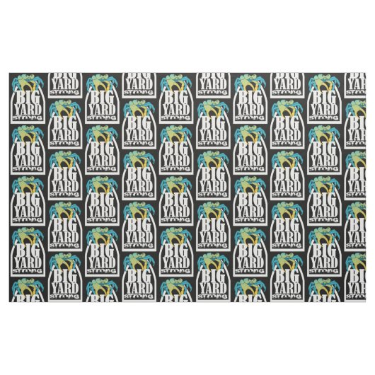 Big Yard Sterke zwarte stof gecondenseerd (Fat Quarter)