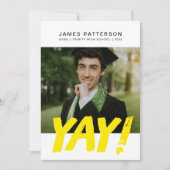 Big YAY Afstuderen Aankondiging (Voorkant)