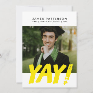 Big YAY Afstuderen Aankondiging