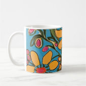 Big Yellow Blooms Bouquet Boho Koffiemok (Links)