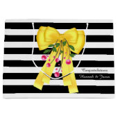 Big Yellow Bow, aangepast cadeau Large Cadeautasje (Voorkant)