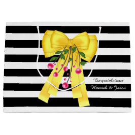 Big Yellow Bow, aangepast cadeau Large Cadeautasje