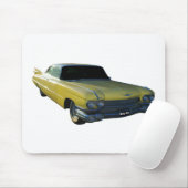 Big Yellow Fin 59 Cadillac Muismat (Met muis)