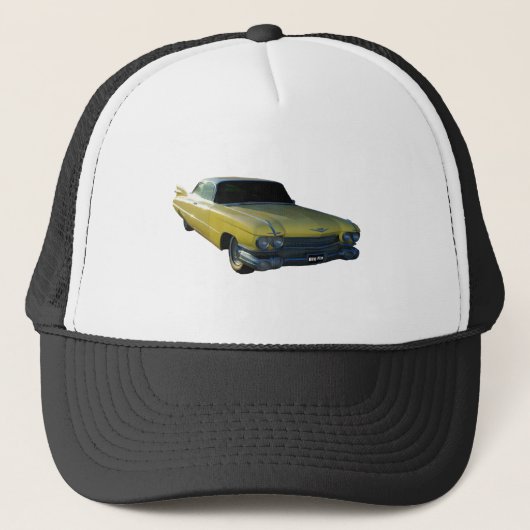 Big Yellow Fin 59 Cadillac Trucker Pet (Voorkant)