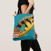 Big Yellow Fish Tote Bag (Dichtbij)
