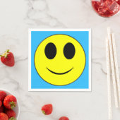 Big Yellow Happy Face Servet (Insitu)